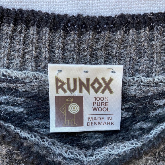 Runox Sweater Made In Denmark pure wool - Amazing - Picture 3 of 16